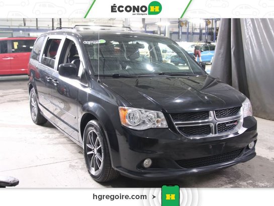 2017 Dodge GR Caravan SXT Premium Plus CUIR BLUETOOTH CAMÉRA MAGS Black