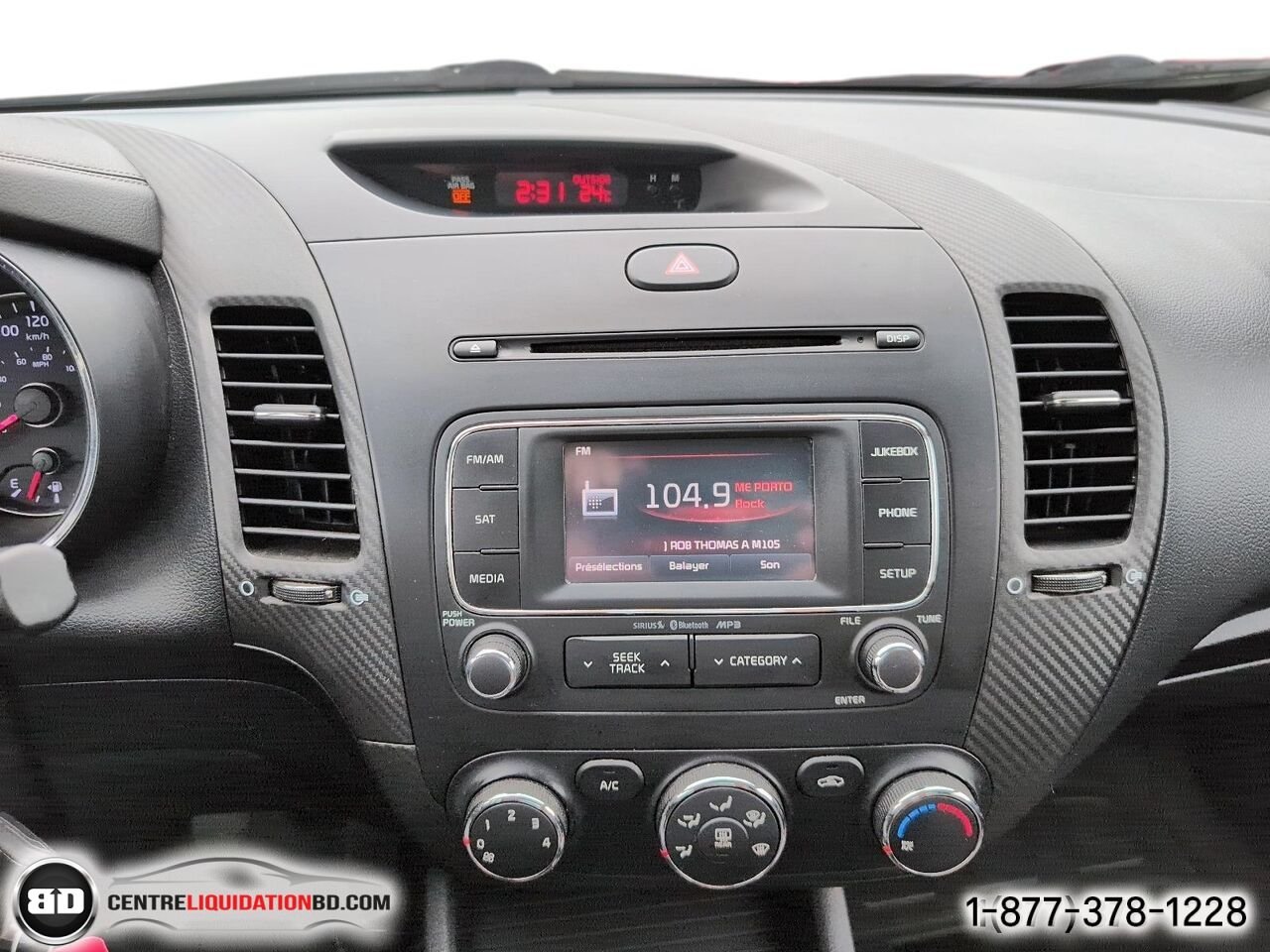 2015 Kia Forte Berline 4 portes, boîte manuelle, EX | BD0329 Silver Granby - photo #16