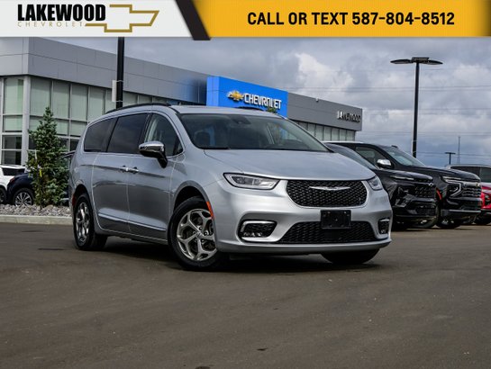 2023 Chrysler Pacifica Limited AWD 3.6L 7 Passenger | Panoramic Sunroof Grey