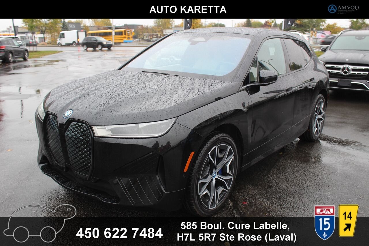 BMW iX VIN: WB513CF07PCK32345 2023 Noir Sainte-Rose - photo #0