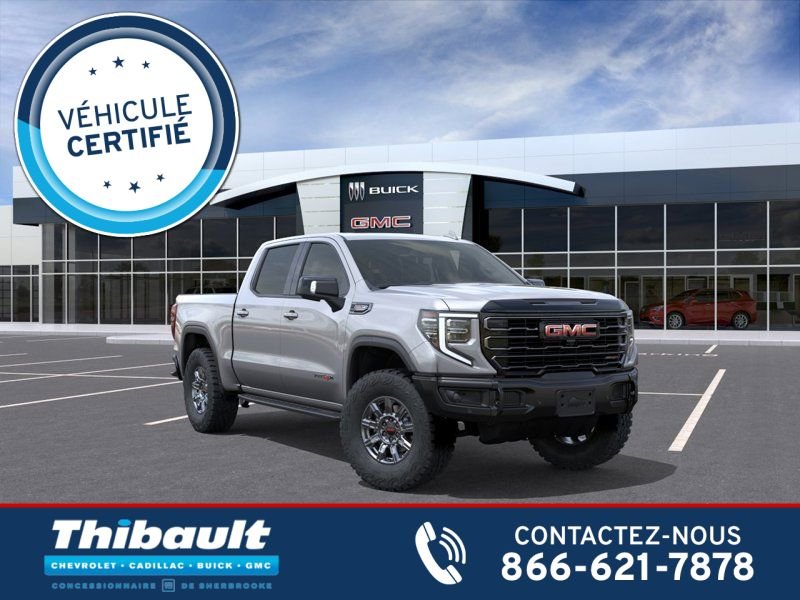 GMC Sierra 1500 AT4X cabine multiplace 4RM 147 po 2026 Gris