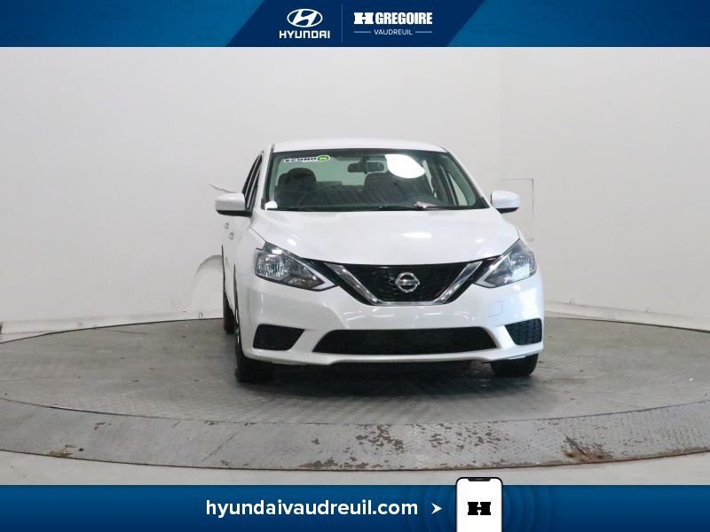 Nissan Sentra S BAS KILOS 2017 Blanc
