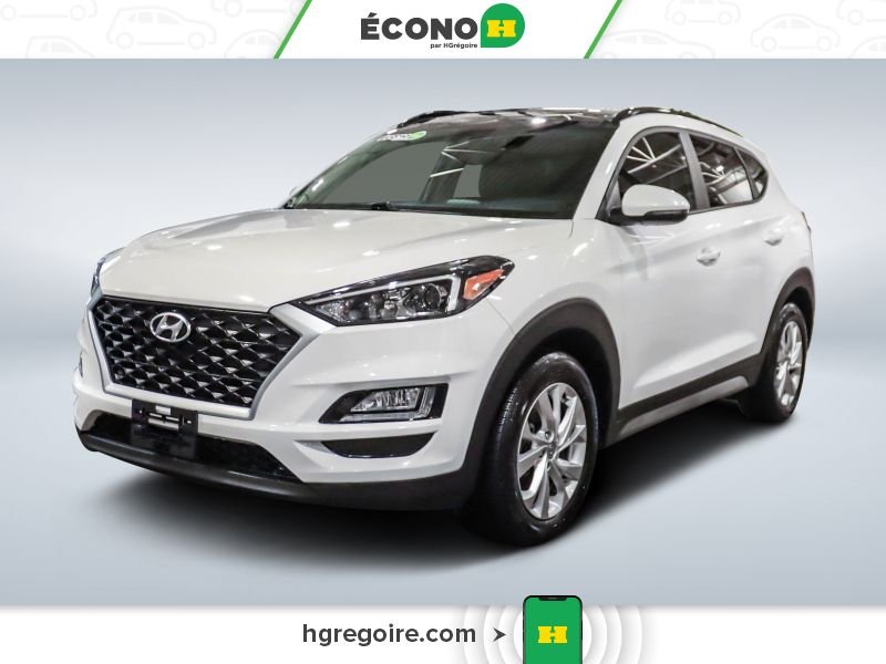 2020 Hyundai Tucson White Laval - photo #2