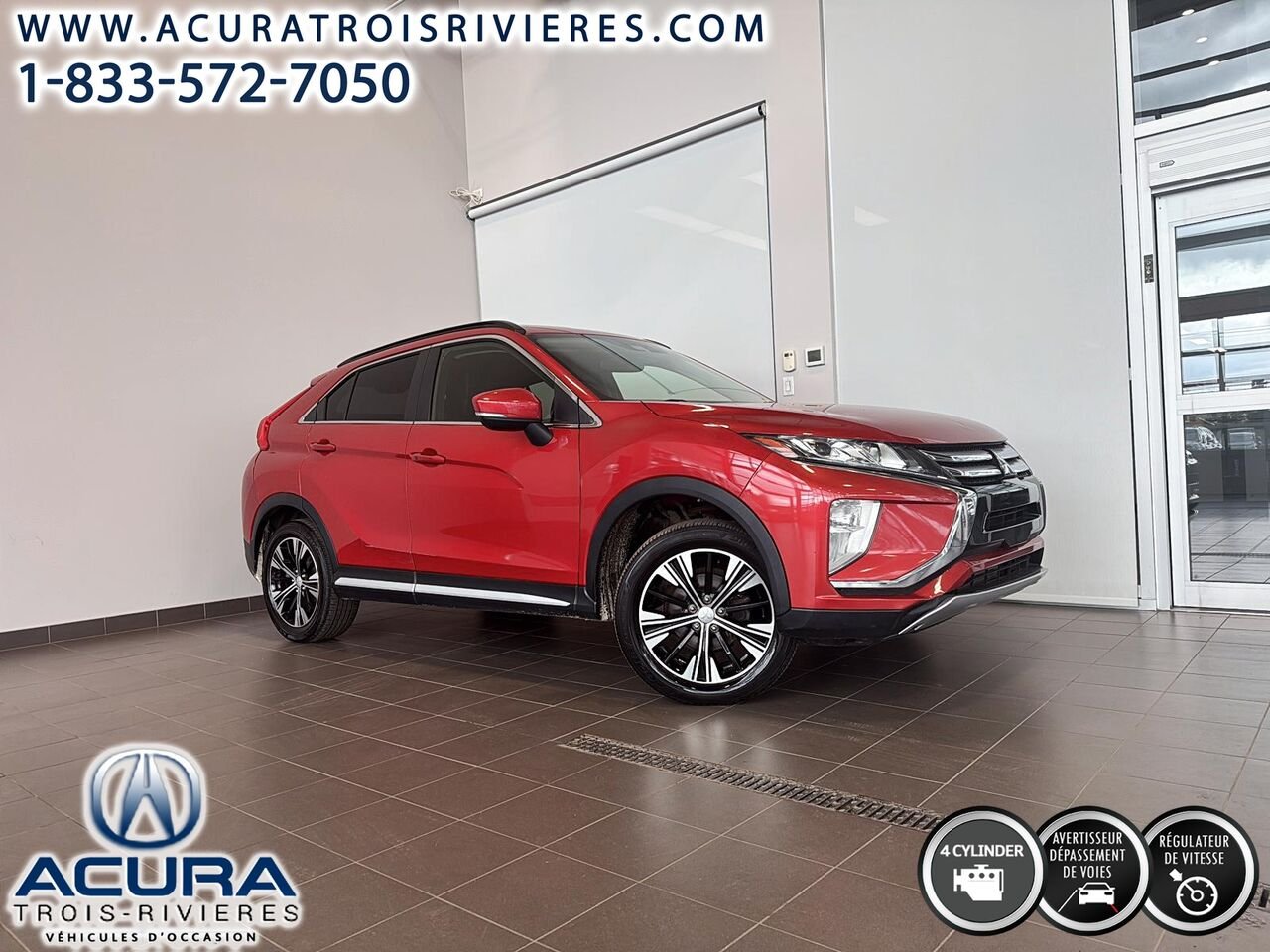 2018 Mitsubishi Eclipse Cross Red Trois-Rivières - photo #0