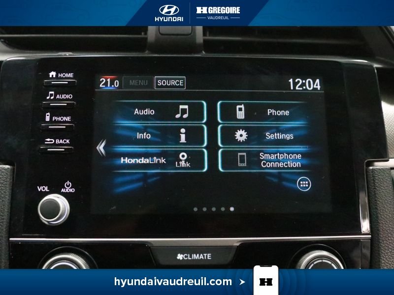 Honda Civic 2019 Blanc Saint-Eustache - photo #24
