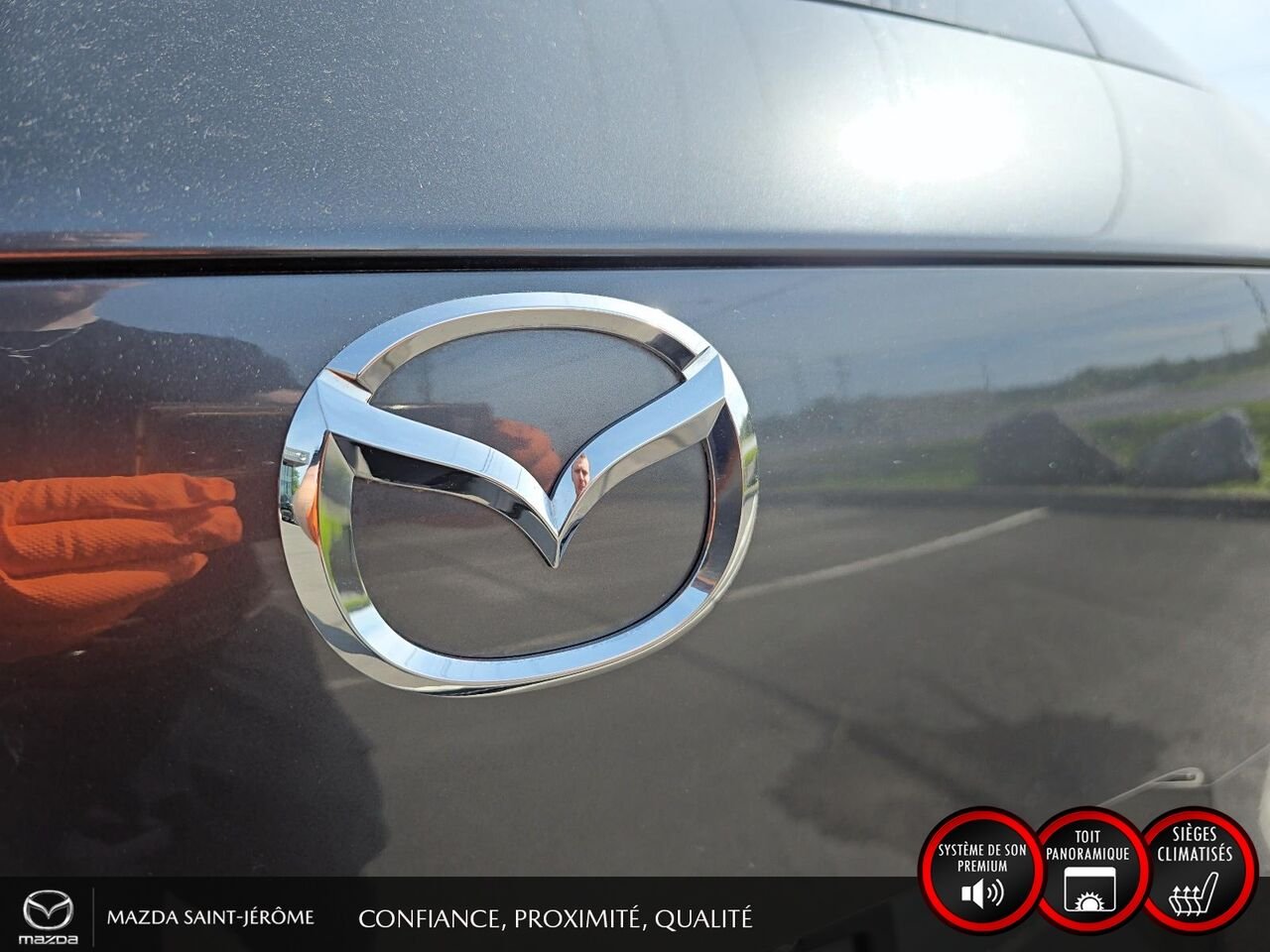 Mazda CX-50 hybride GT AWD | TOIT PANORAMIQUE | CUIR | 2025 Gris Saint-Jérôme - photo #7