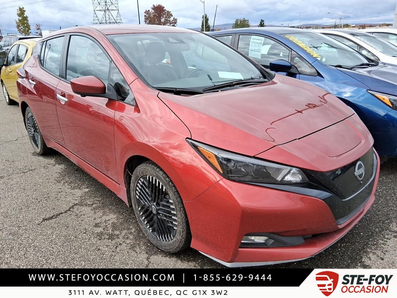 2023 Nissan LEAF SV PLUS Red Québec - photo #0