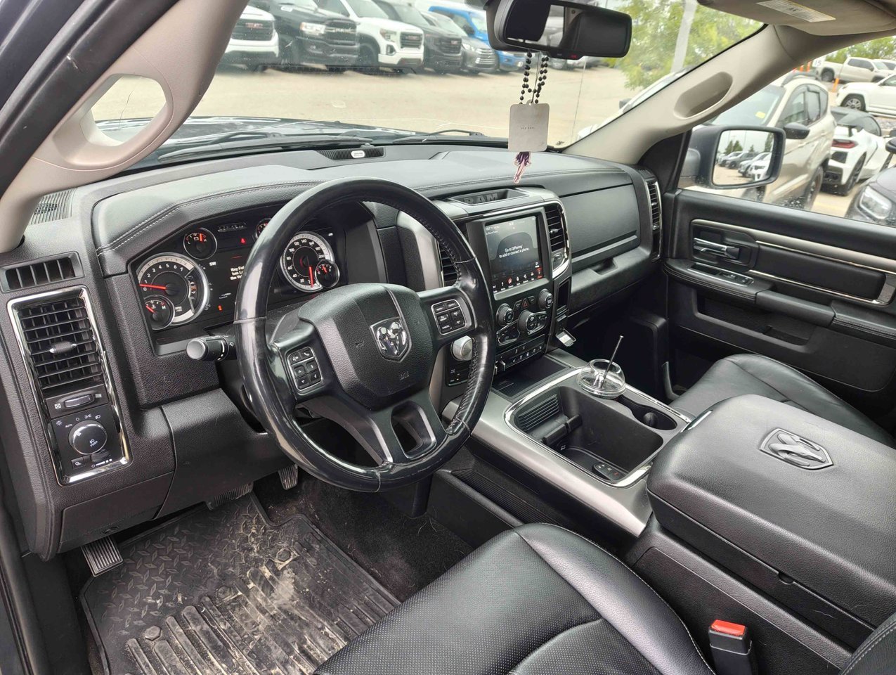 2018 Ram 1500 Sport 4x4 Crew Cab 5'7 Box *Ltd Avail* Grey Sherwood Park - photo #6