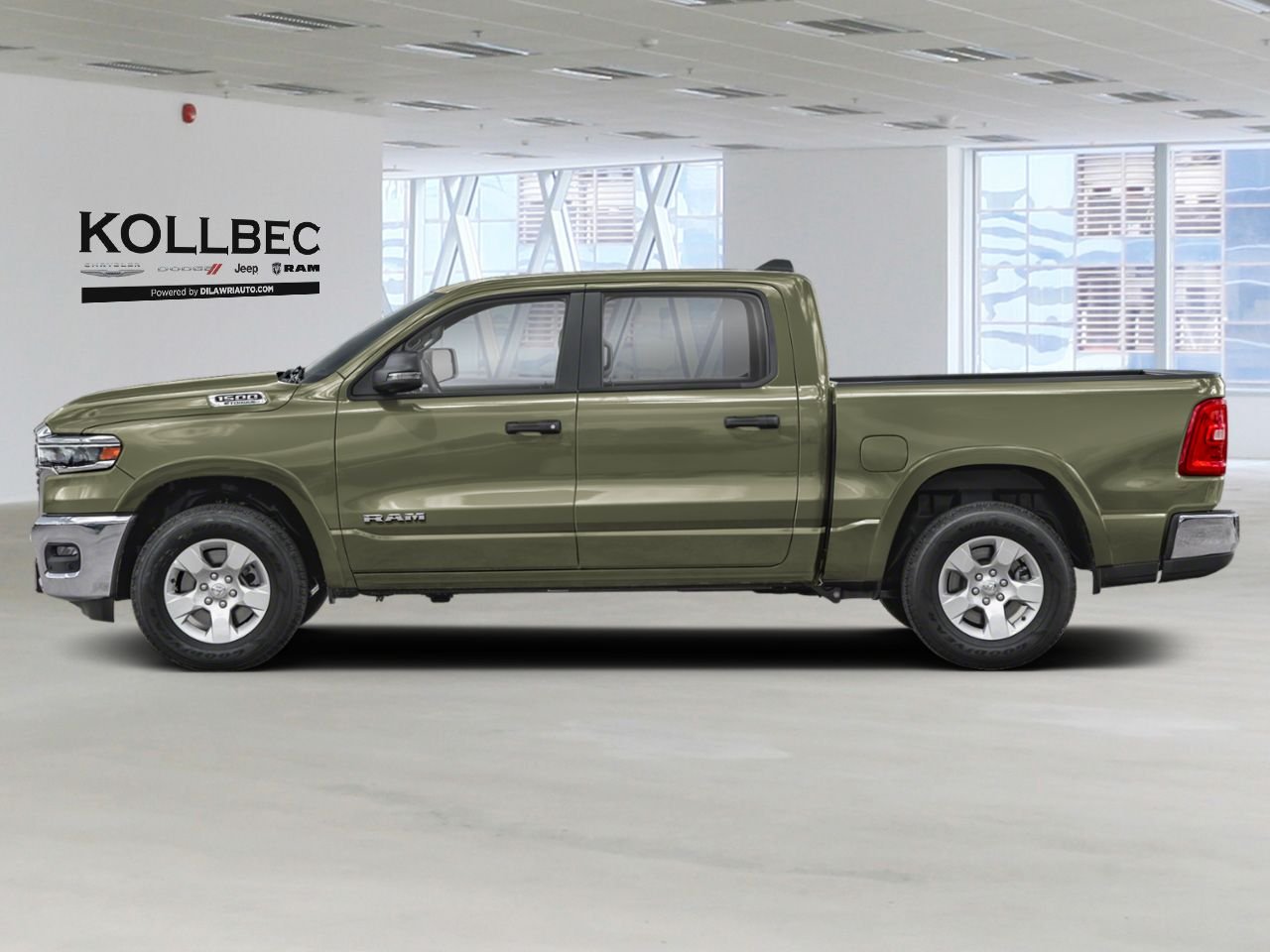 RAM 1500 Big Horn cabine d'équipe 4x4 caisse de 6 pi 4 po 2027 Vert char d'assaut Ottawa & Gatineau - photo #1