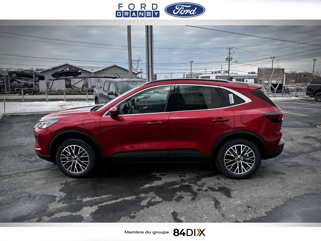 2025 Ford Escape Rapid Red Metallic Tinted Clearcoat Granby - photo #5