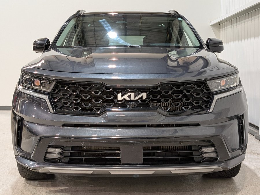 Kia Sorento SX AWD w/Burgundy Leather 2022 Gris