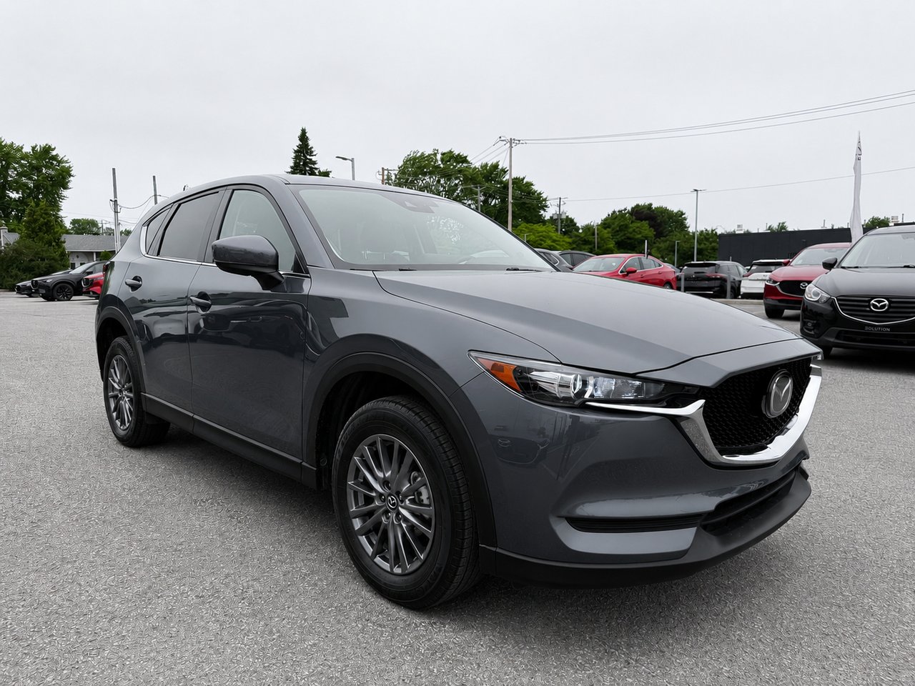 2021 Mazda CX-5 Grey Châteauguay - photo #3