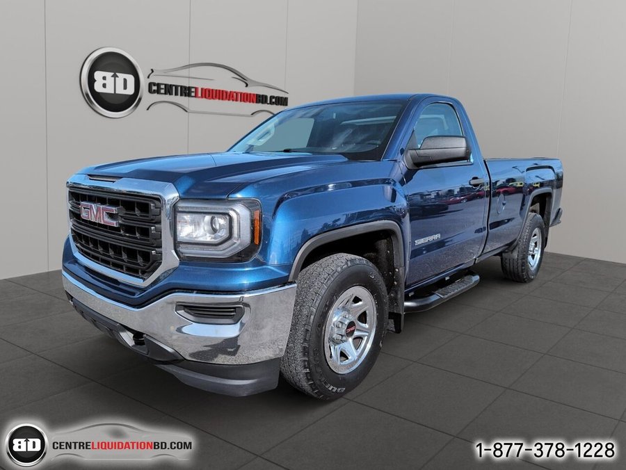 2017 GMC Sierra 1500 CAB REGULIER 2RM BOITE 8P Blue