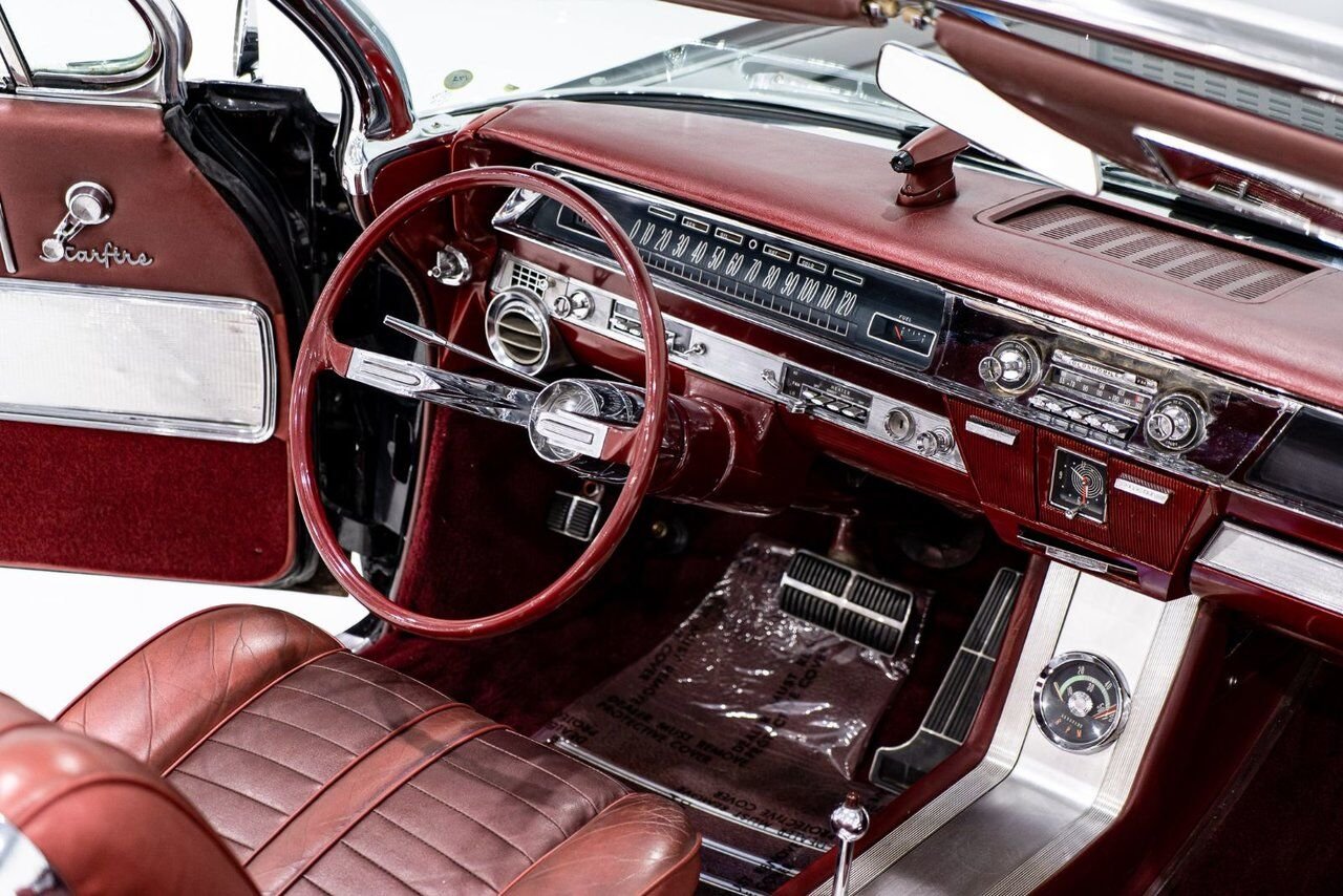 Oldsmobile Starfire Factory A/C. Single repaint and extensive ownership history **PRICE IN USD** 1962 Noir Montréal - photo #11
