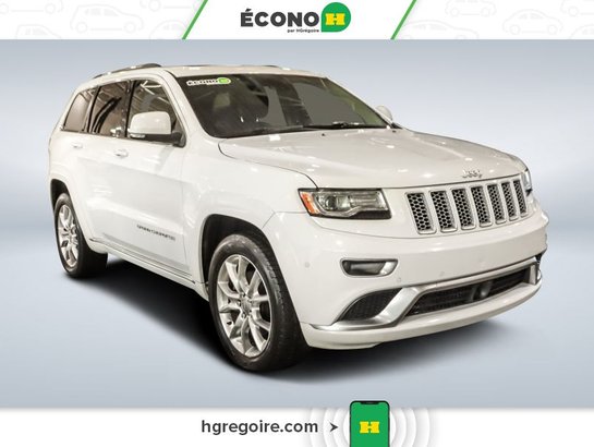 2016 Jeep Grand Cherokee Summit 4X4 CUIR TOIT NAV CAMÉRA MAGS White