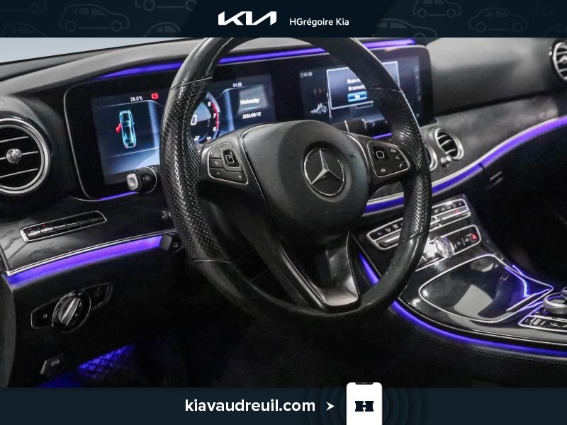 Mercedes Benz E-Class KA8110 | E 400 4Matic Burmester sound system 2017 Gris Laval - photo #9
