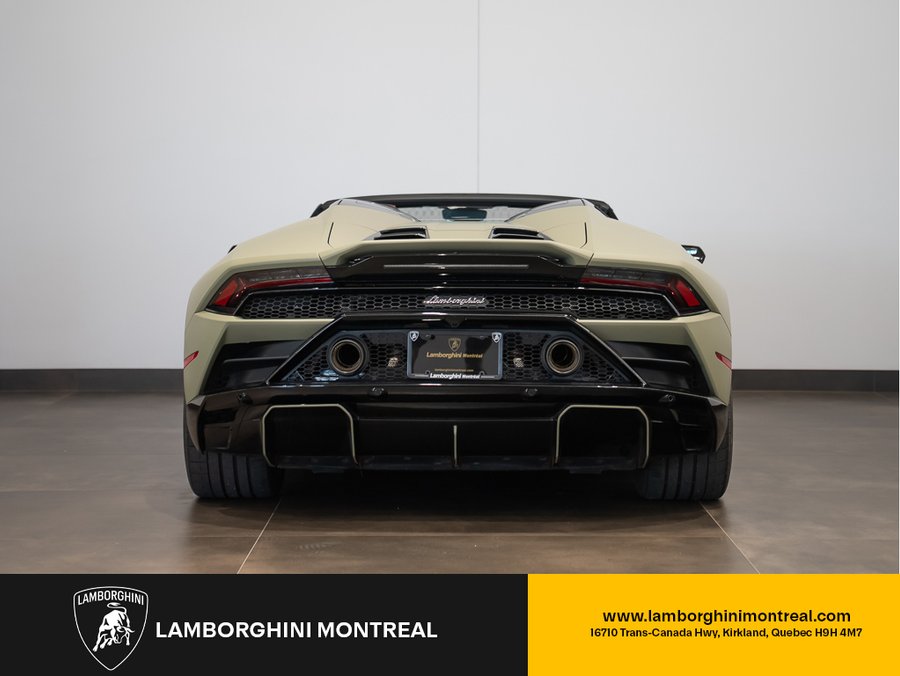 Lamborghini Huracan Evo RWD Spyder | Selezione 1 Year CPO | Wrapped (Original Paint Red) 2021 Vert