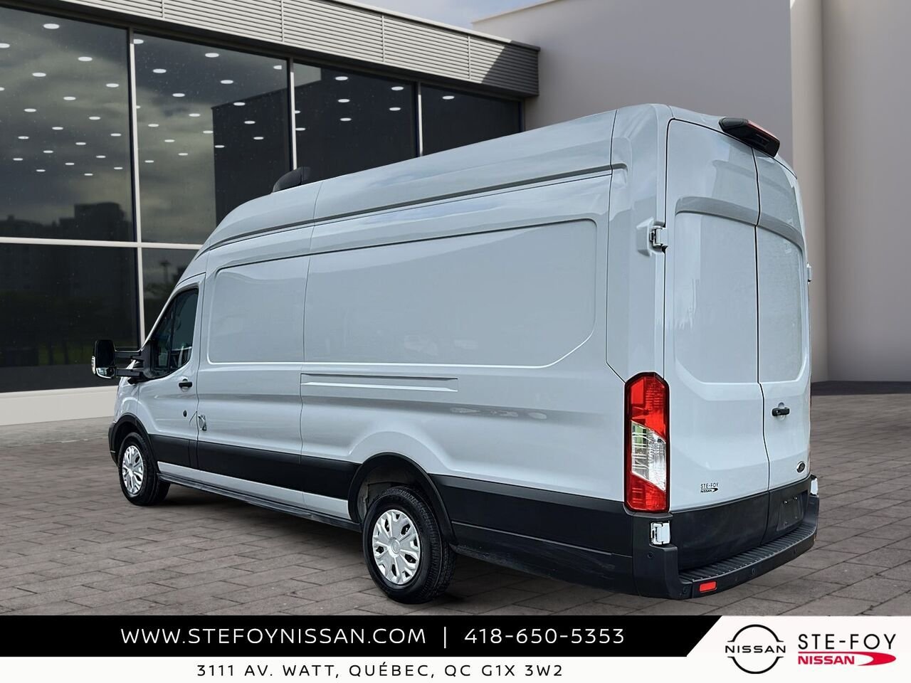 2022 Ford E-Transit Toit surélevé White Ste-Foy - photo #21