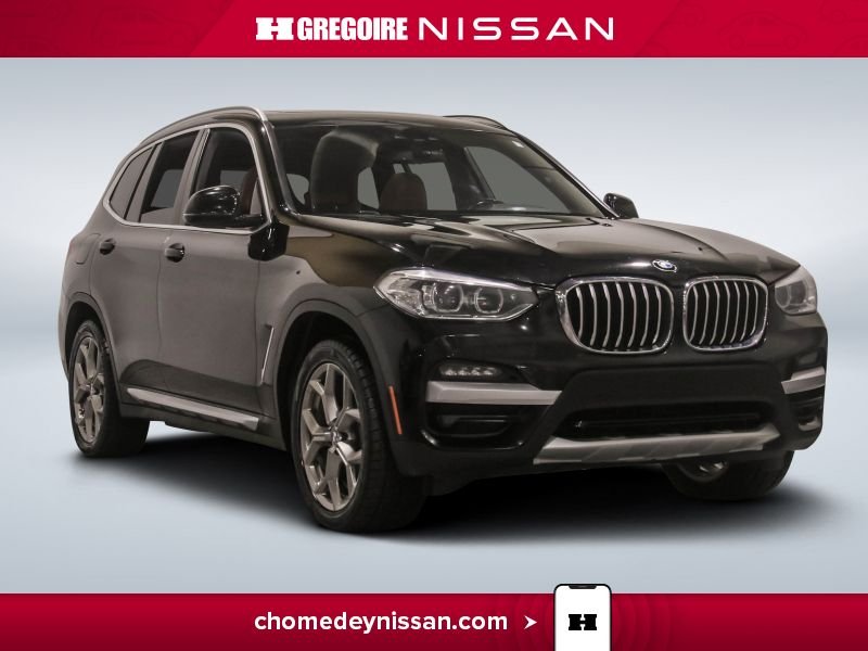 2021 BMW X3 xDrive30i AWD * Cuir Brun * Mag * Bancs Chauffants * Black