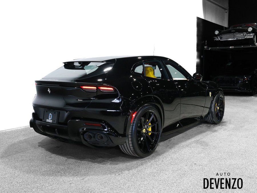 2026 Ferrari Purosangue V12 725HP *** FULL CAR SATIN PPF *** 2026 Black