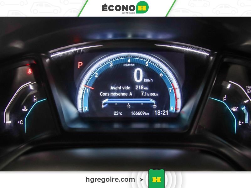 Honda Civic 2018 Blanc Blainville - photo #8