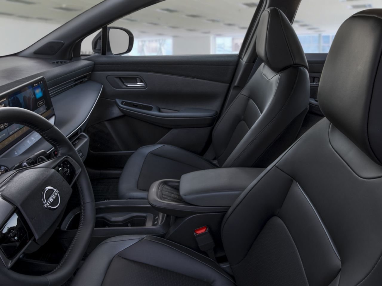 2026 Nissan LEAF Everest White Pearl Tricoat/Black Saint-Basile-le-Grand - photo #10