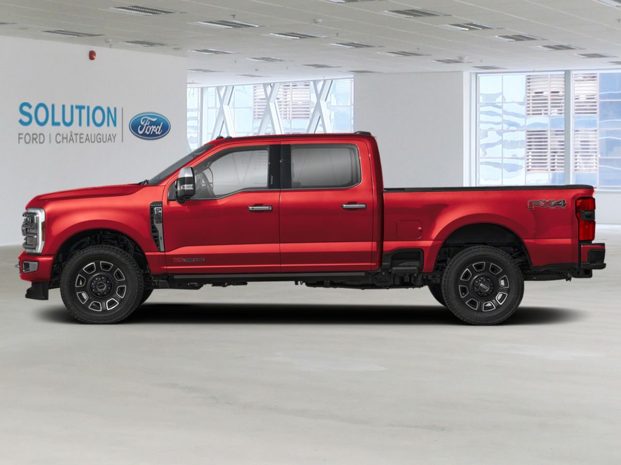 Ford Super Duty F-250 SRW PLATINUM CABINE 6 PLACES 4RM CAISSE DE 6,75 PI 2026 Rouge rubis métallisé teinté verni Châteauguay - photo #1