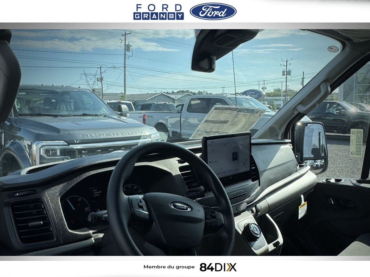Ford E-TRANSIT FOURGONNETTE UTILITAIRE 2025 Gris Granby - photo #7