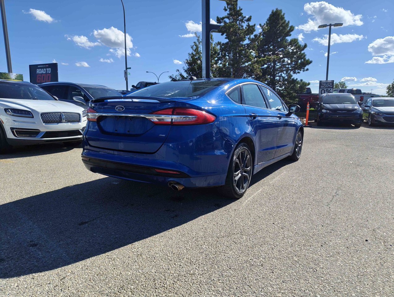 2018 Ford Fusion SE FWD Blue Sherwood Park - photo #5
