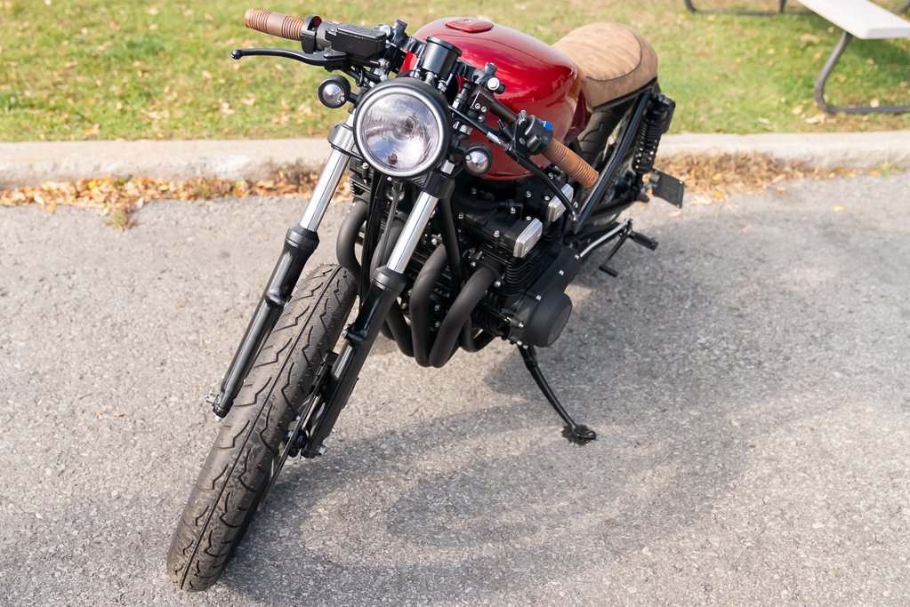 1982 Suzuki GS 750 Red Montreal - photo #1