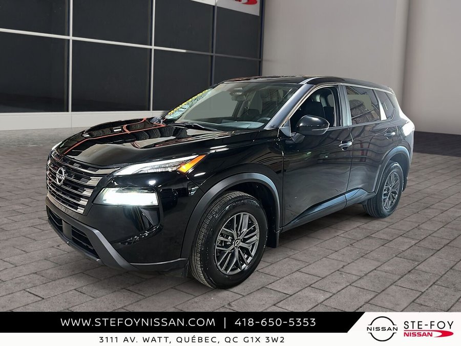 2024 Nissan ROGUE S TRACTION INTEGRALE 2024 Black