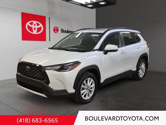 Toyota Corolla Cross LE, AWD, GROUPE PREMIUM 2022 Blanc