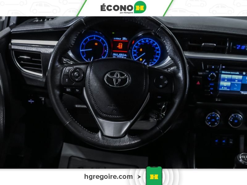 Toyota Corolla 727920B | S GR ELECT 2015 Blanc Laval - photo #13