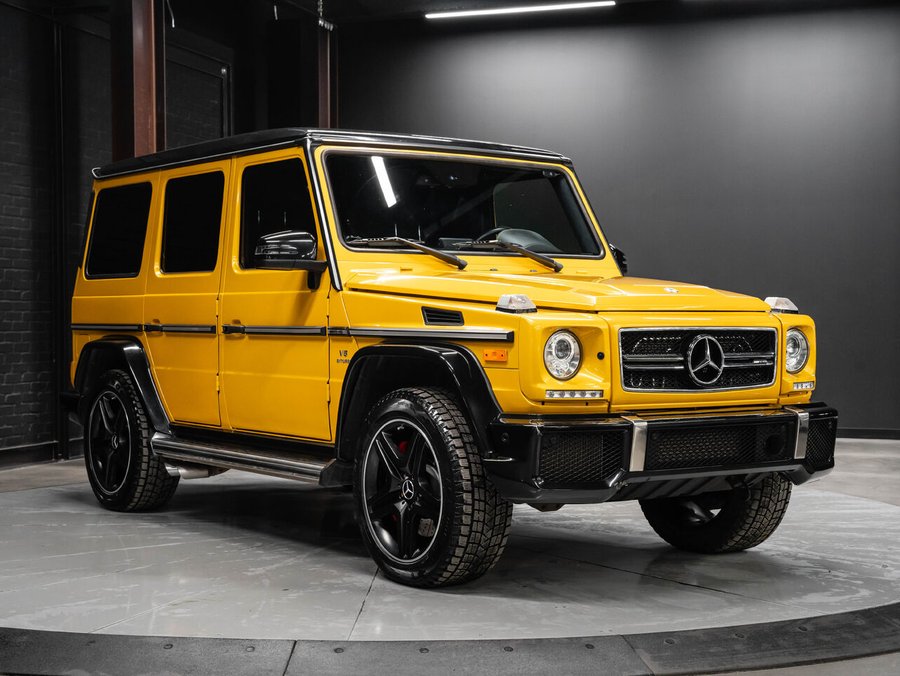 2015 Mercedes-Benz G-Class 2015 Yellow