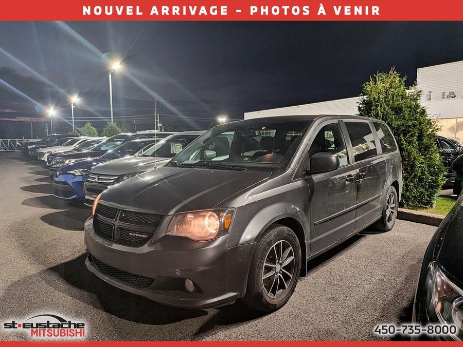 2017 Dodge Grand Caravan sxt plus Familiale 4 portes SXT-stow n go-porte coulissante électrique-bluetooth Black