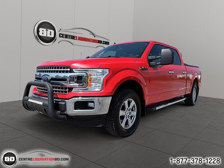 2019 Ford F-150 XLT cabine SuperCrew 4RM caisse de 6,5 pi Red