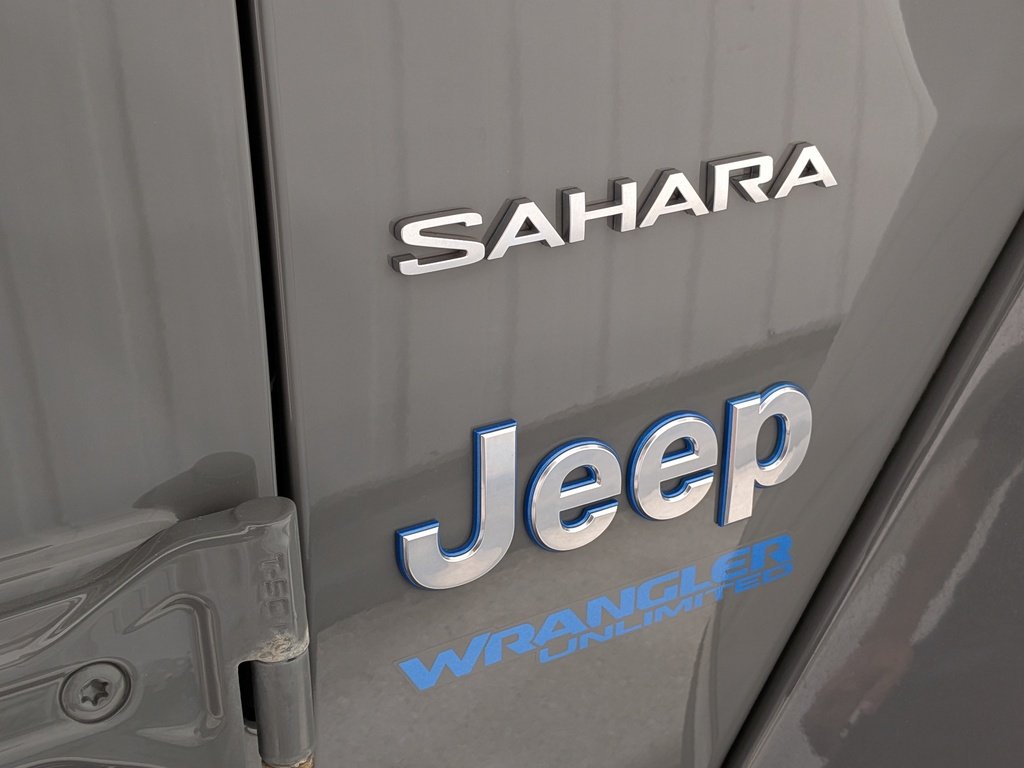 2021 Jeep Wrangler 4xe Unlimited Sahara 4x4 Grey Val-David - photo #33