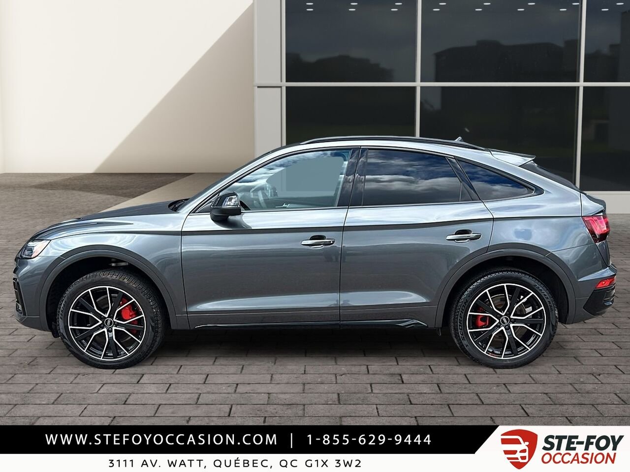 Audi Q5 Sportback PROGRESSIV 2025 Gris Québec - photo #4