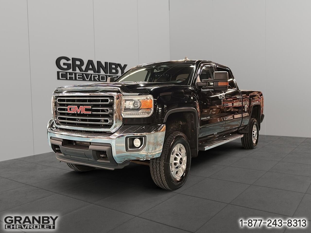 GMC Sierra 2500HD SLE CREWCAB DIESEL | 26-0337B 2016 Noir Granby - photo #0