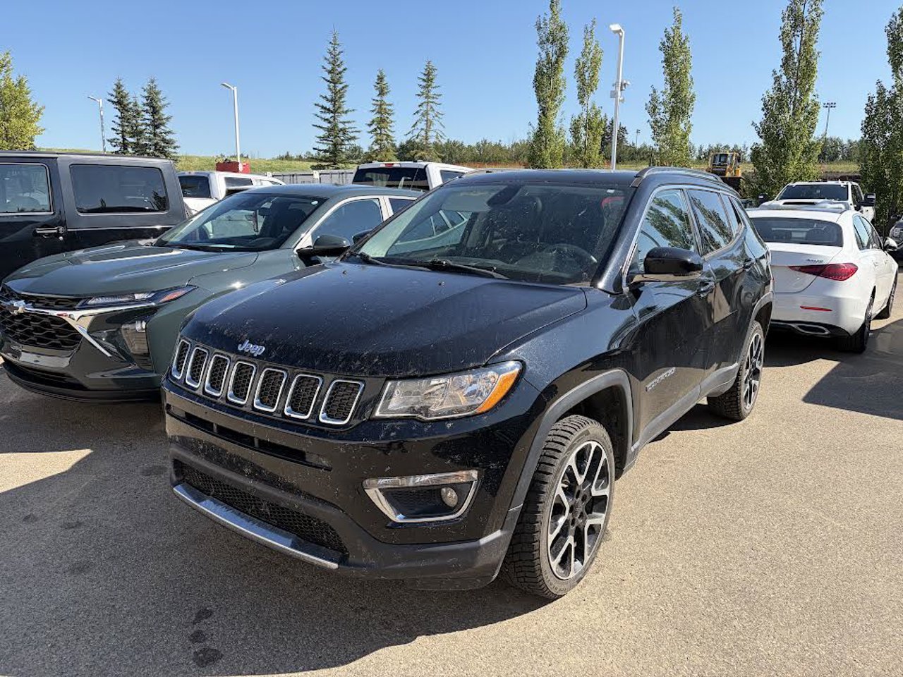 2017 Jeep Compass 4WD 4dr Limited Black Sherwood Park - photo #2