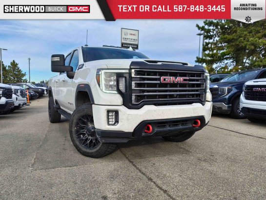 2022 GMC Sierra 3500HD AT4 Premium | Aftermarket 20in Fuel Wheels White
