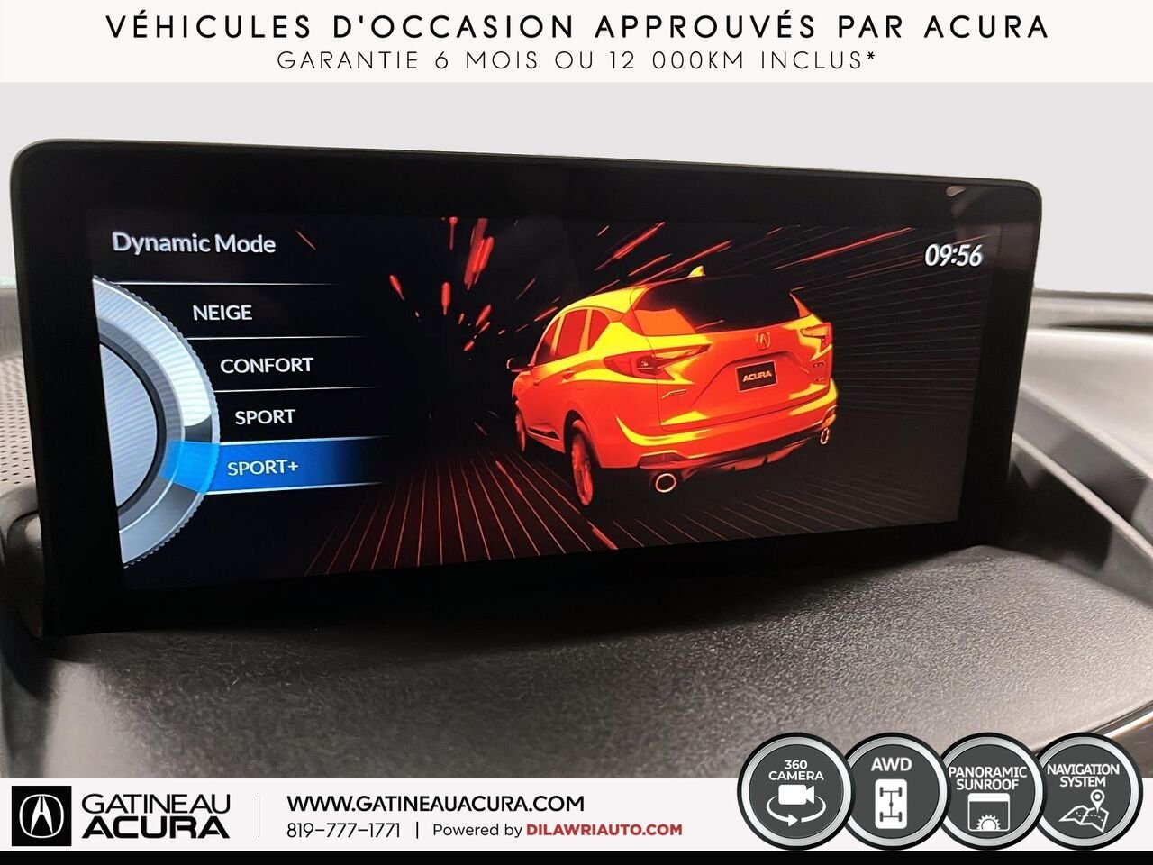 Acura RDX Platinum Élite SH-AWD 2020 Noir Gatineau - photo #7