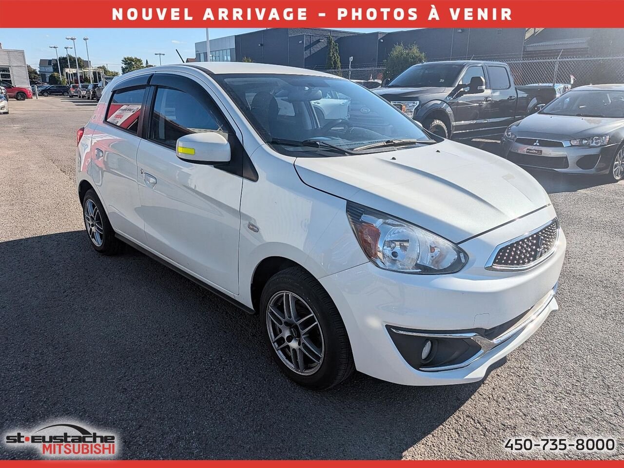 Mitsubishi Mirage 2019 Blanc Saint-Eustache - photo #2