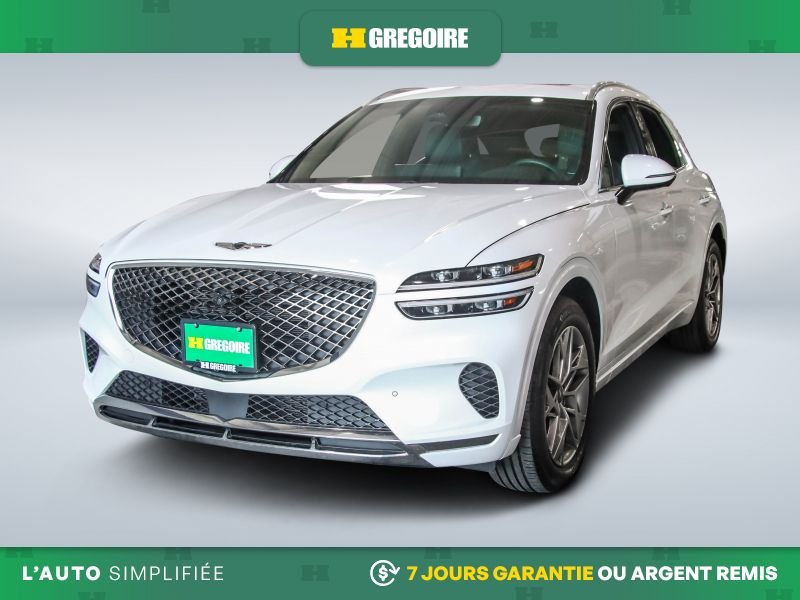 Genesis GV70 821776 | 2.5T Advanced Plus AWD AUTO A/C MAGS CUIR TOIT NAV 2023 Blanc Laval - photo #2