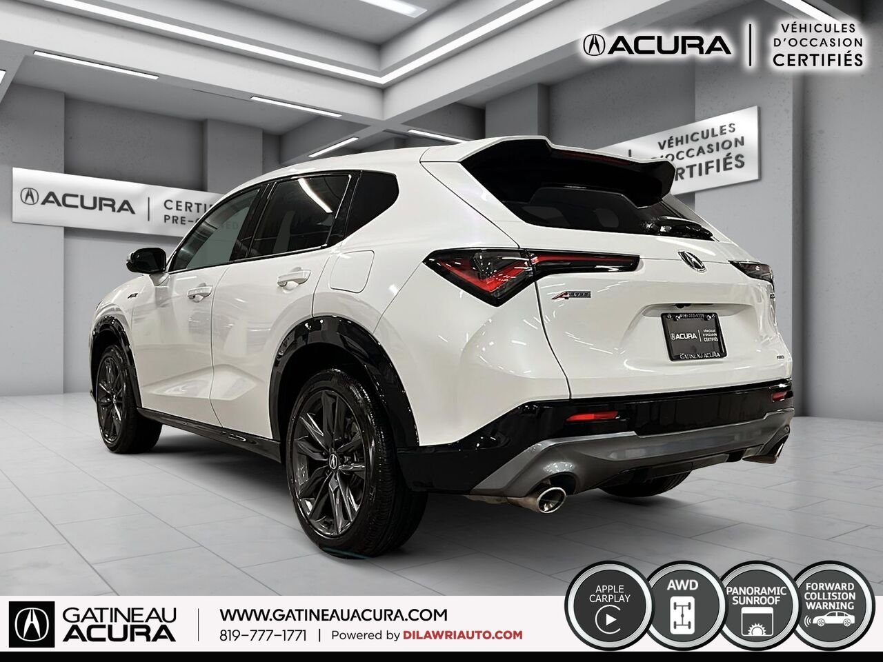 2025 Acura ADX A-Spec AWD White Gatineau - photo #19