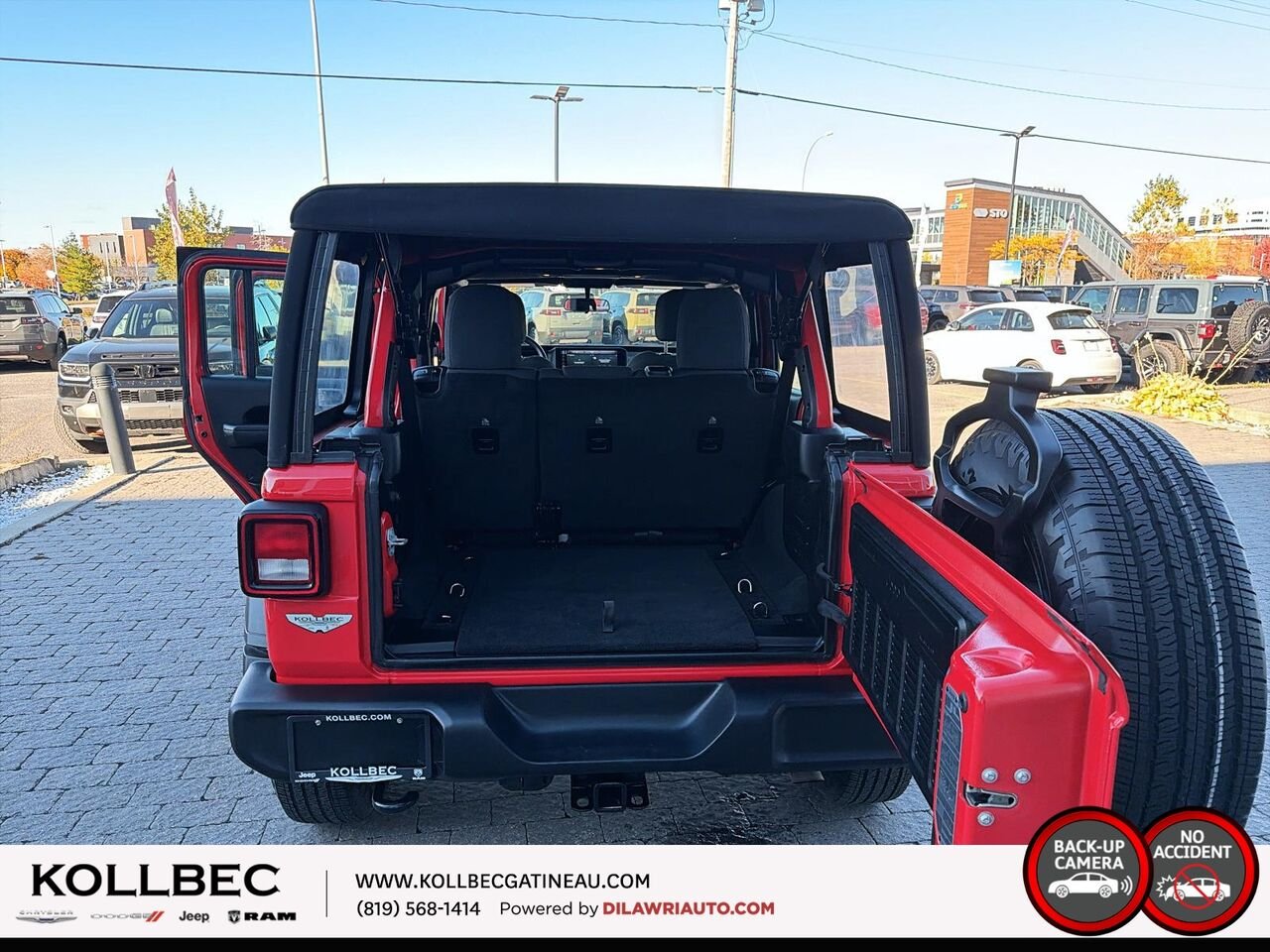 JEEP WRANGLER Sport 4x4 2024 Rouge Ottawa & Gatineau - photo #22
