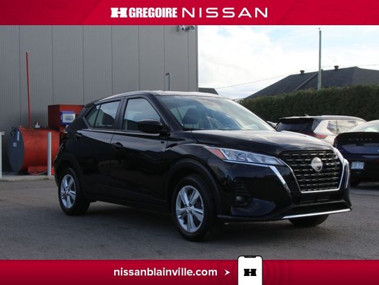 2024 Nissan Kicks S 1 PROPRIO 0 ACCIDENT À PARTIR DE 2,99% Black
