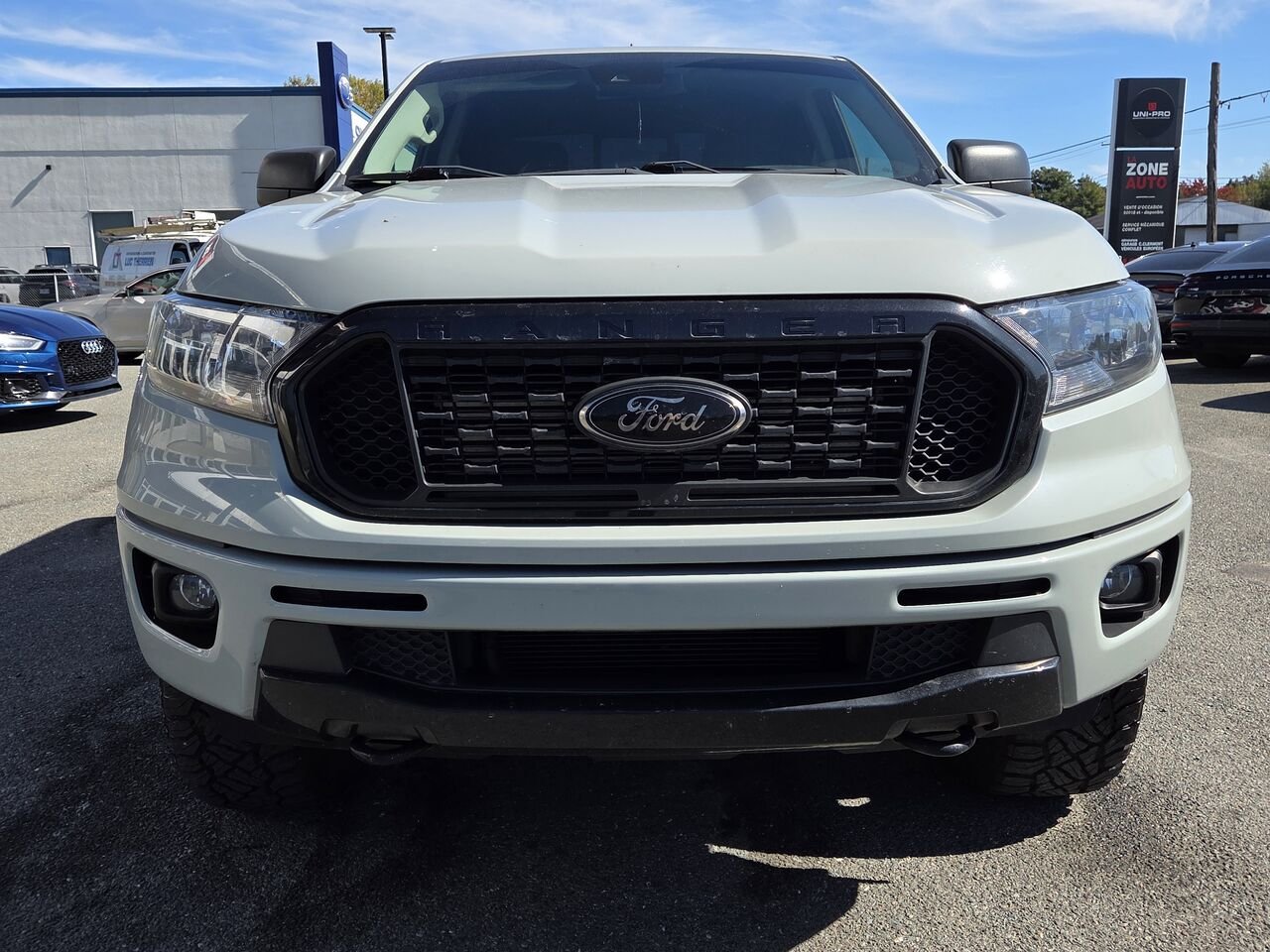 Ford Ranger XLT 2021 Gris Granby - photo #9