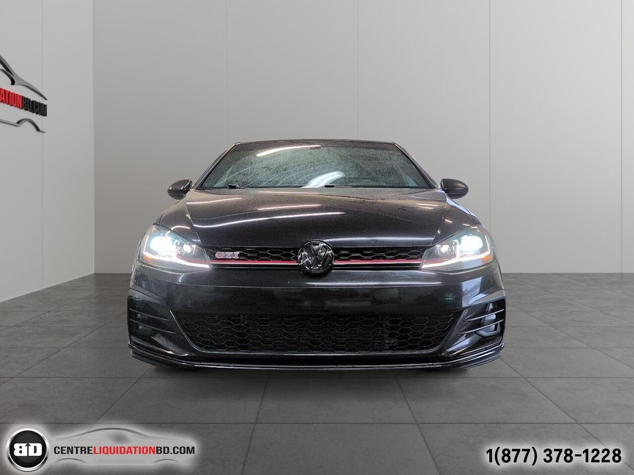 Volkswagen Golf GTI Autobahn transmission automatique | BD0380 2019 Noir Granby - photo #1
