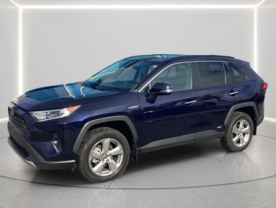 2021 Toyota RAV4 hybride Limited TI Blue